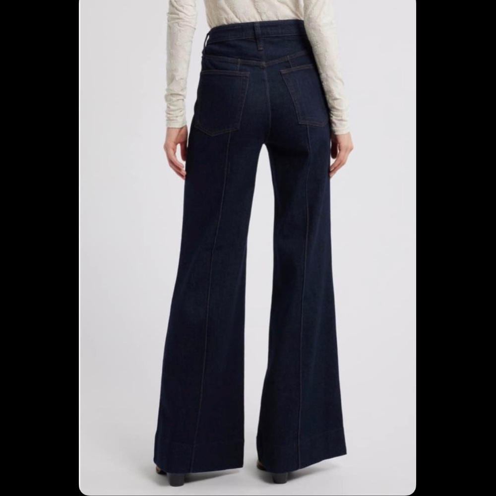 Rag & Bone Skylar High Rise Flare Trouser Jeans Size 25